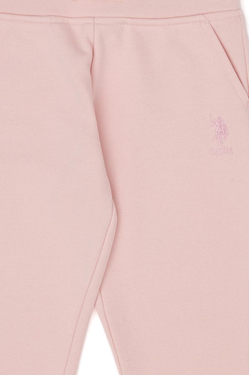 Kız Çocuk Toz Pembe Eşofman Altı