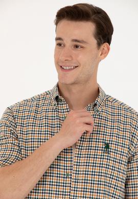 Erkek Yeşil Uzun Kollu Gömlek - 50272695015