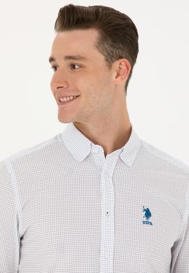 Erkek Saks Uzun Kollu Gömlek - 50272702013