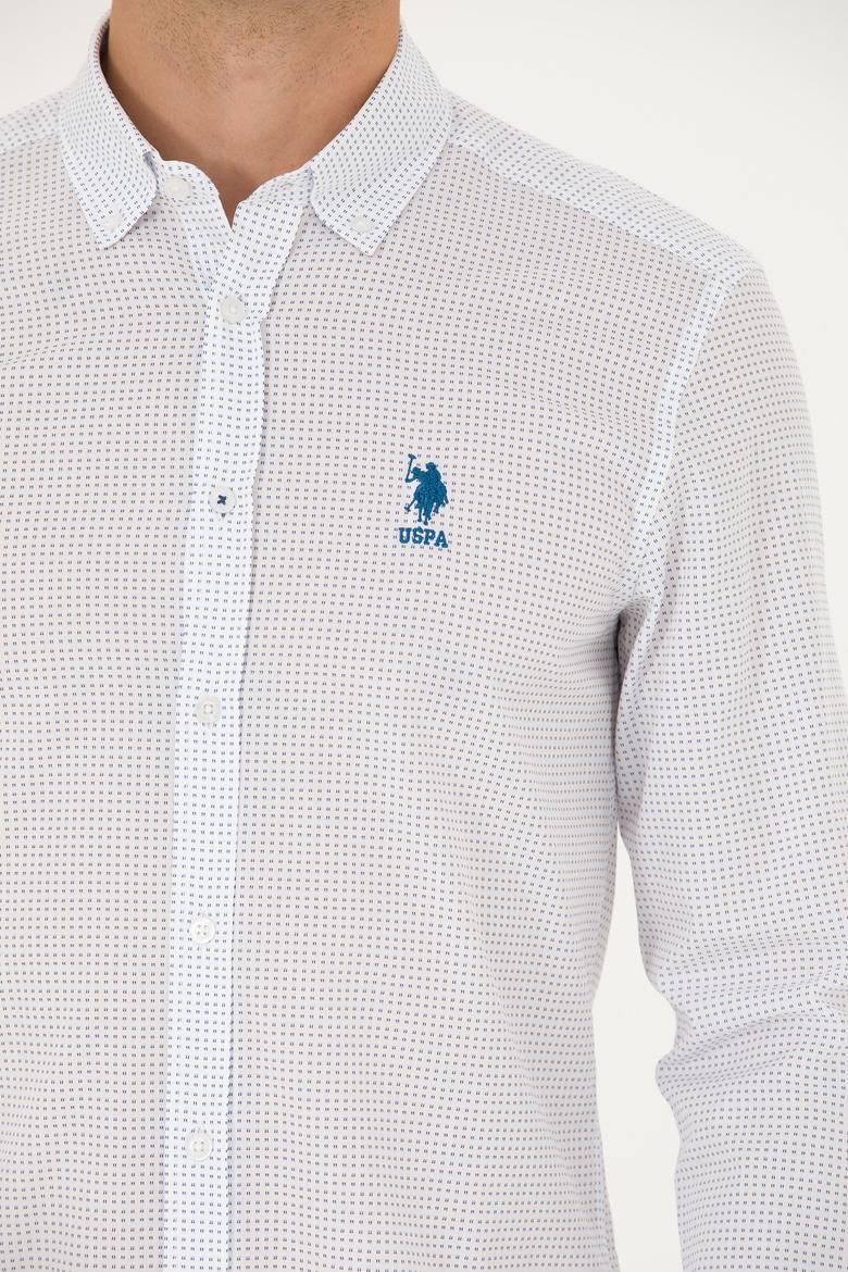 Erkek Saks Uzun Kollu Gömlek - 50272702013