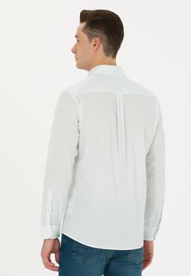 Erkek Yeşil Uzun Kollu Gömlek - 50272702021