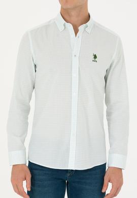 Erkek Yeşil Uzun Kollu Gömlek - 50272702021