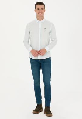 Erkek Yeşil Jean Pantolon - 50276164014