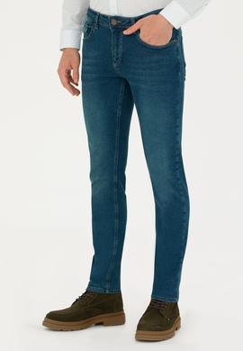 Erkek Yeşil Jean Pantolon - 50276164014