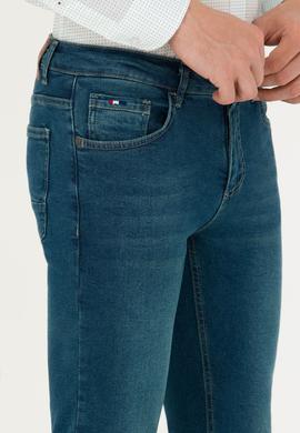 Erkek Yeşil Jean Pantolon - 50276164014