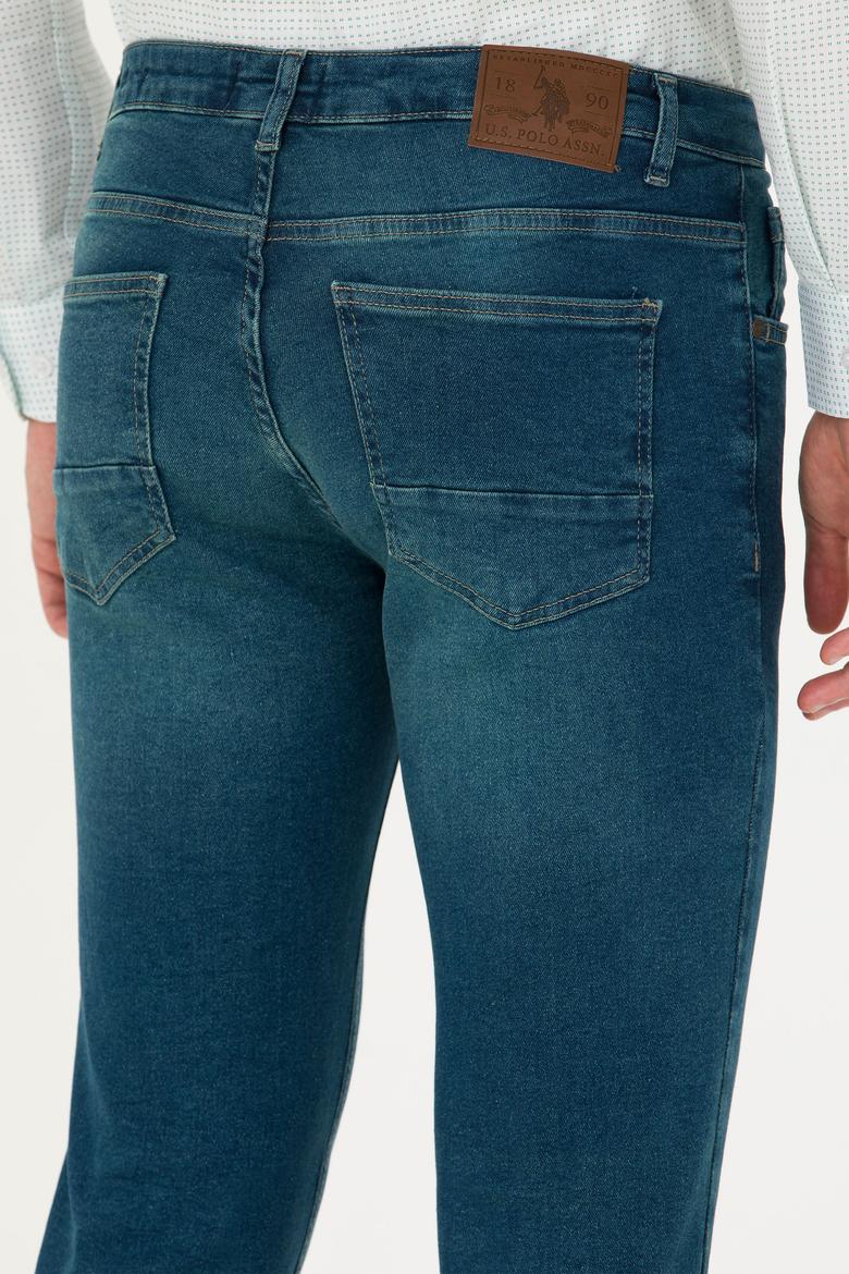 Erkek Yeşil Jean Pantolon - 50276164014