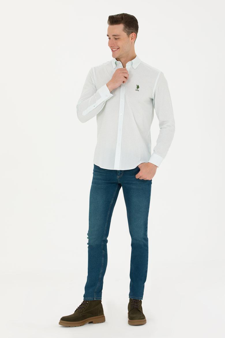 Erkek Yeşil Jean Pantolon - 50276164014