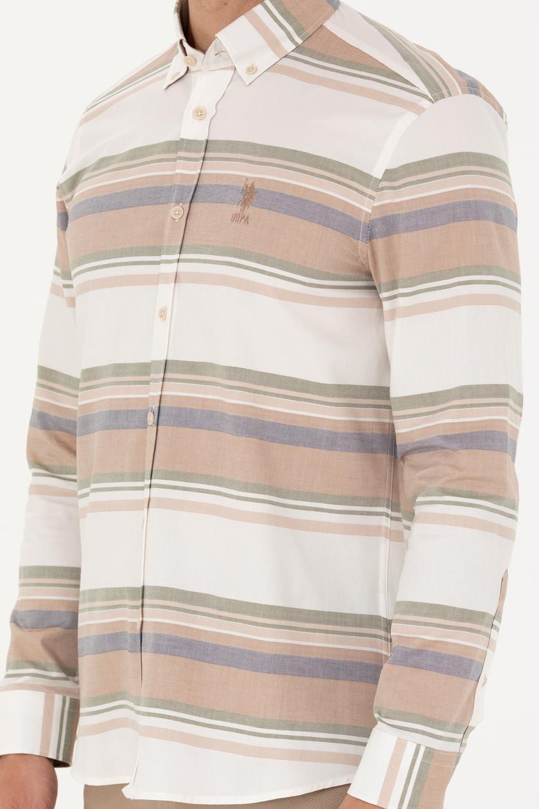 Erkek Taş Uzun Kollu Gömlek - 50277940013