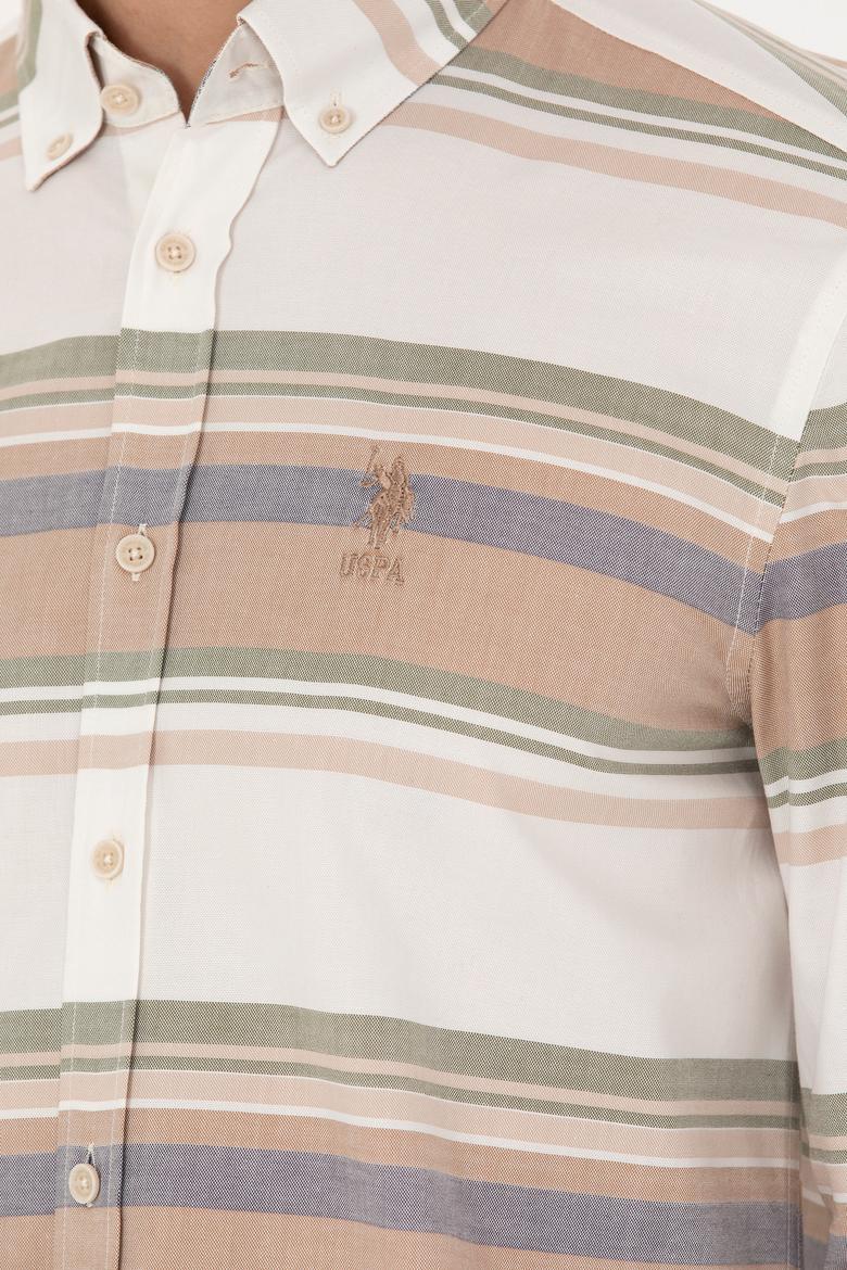 Erkek Taş Uzun Kollu Gömlek - 50277940013