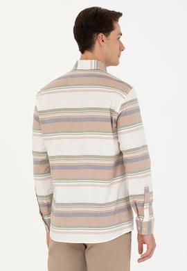 Erkek Taş Uzun Kollu Gömlek - 50277940013