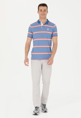 Erkek Saks Polo Yaka Tişört - 50263355035