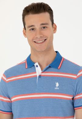 Erkek Saks Polo Yaka Tişört - 50263355035