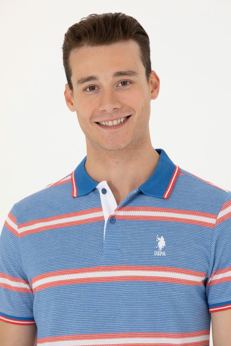 Erkek Saks Polo Yaka Tişört - 50263355035