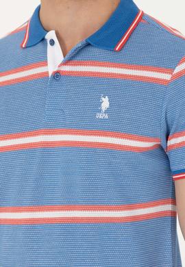 Erkek Saks Polo Yaka Tişört - 50263355035