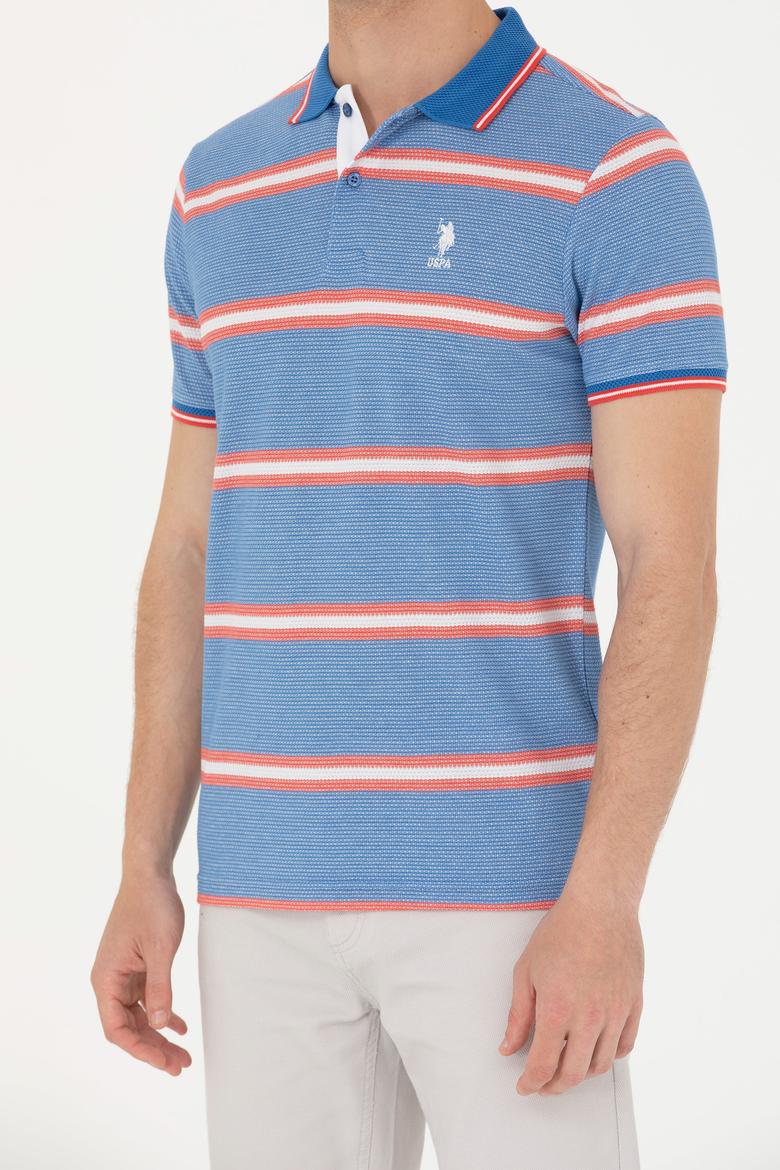 Erkek Saks Polo Yaka Tişört - 50263355035