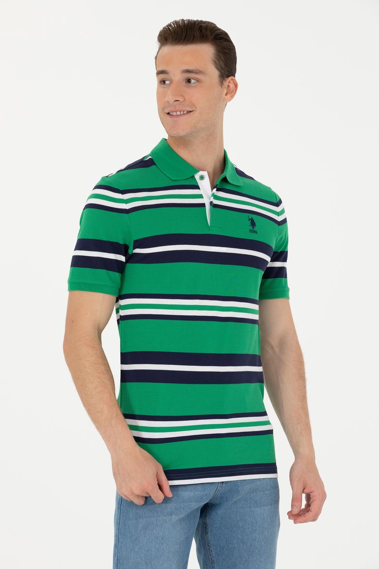 Erkek Yeşil Polo Yaka Tişört