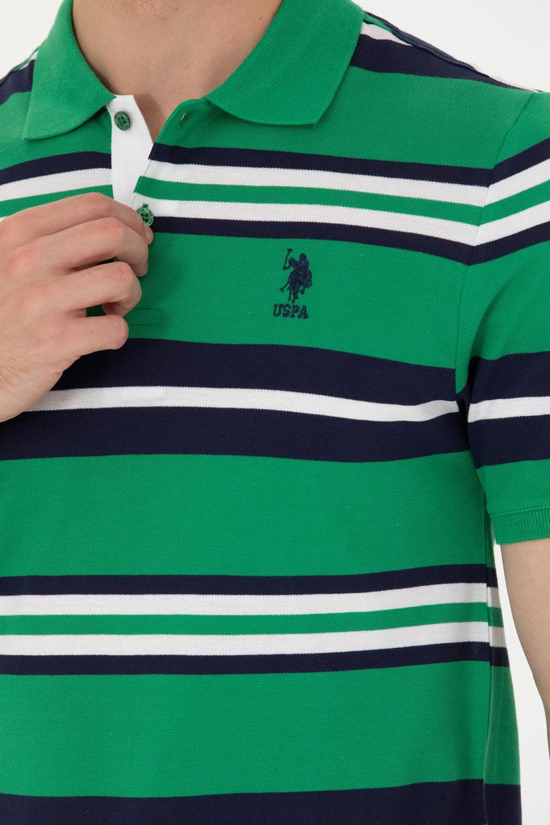 Erkek Yeşil Polo Yaka Tişört - 50263219033