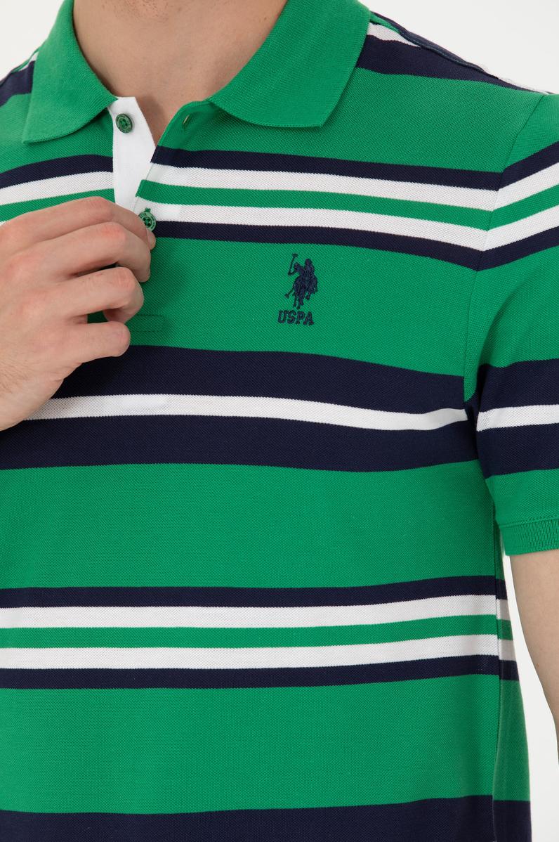 Erkek Yeşil Polo Yaka Tişört