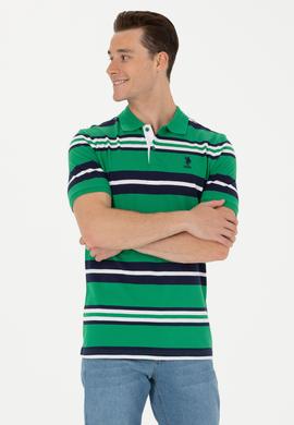 Erkek Yeşil Polo Yaka Tişört - 50263219033