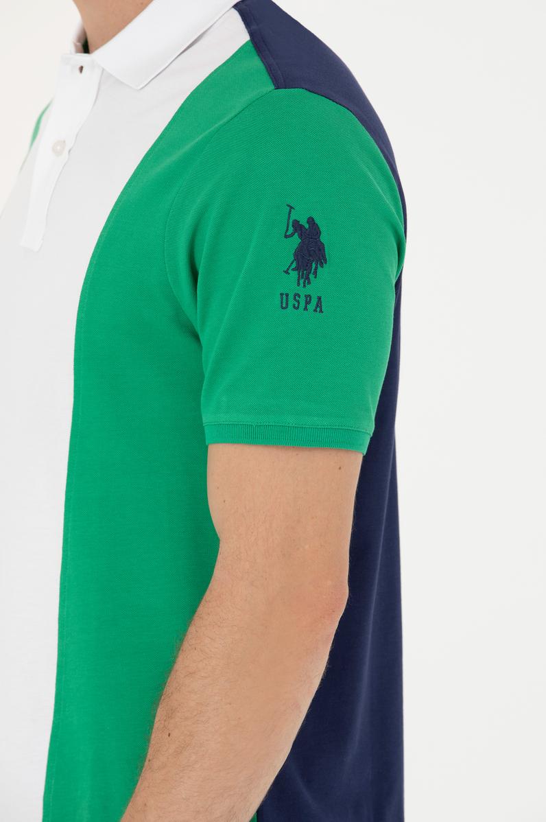 Erkek Yeşil Polo Yaka Tişört