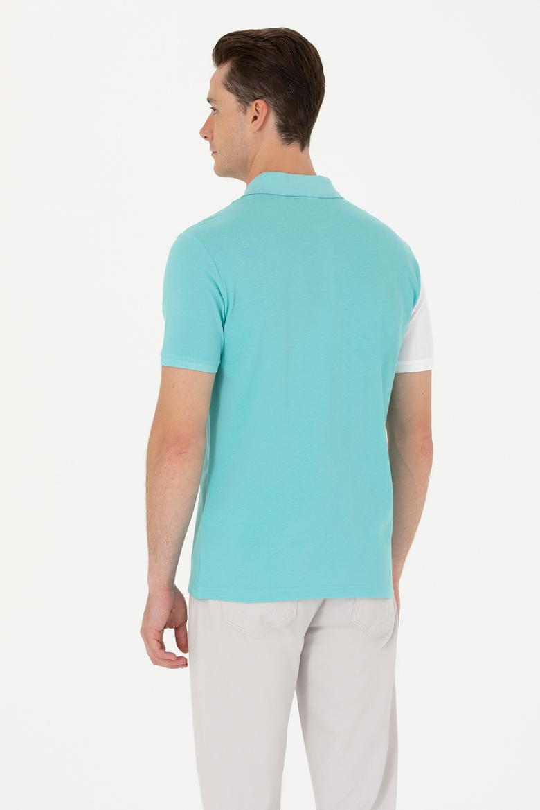 Erkek Mint Polo Yaka Tişört - 50263399033