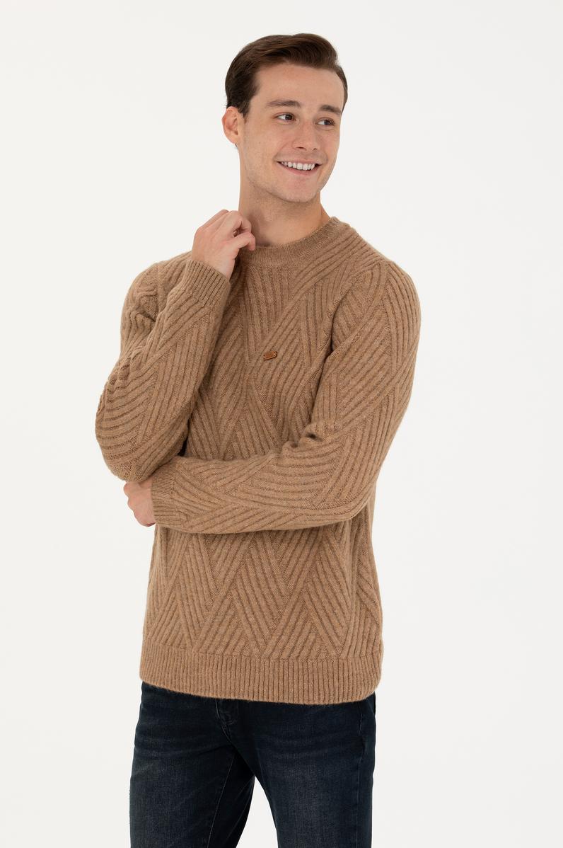 Erkek Camel Melanj Kazak