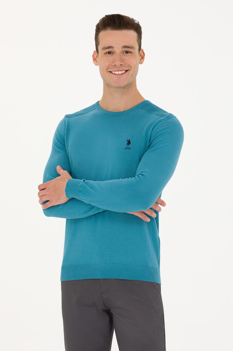 Erkek Petrol Basic Kazak