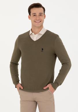 Erkek Haki Basic Kazak - 50269004114