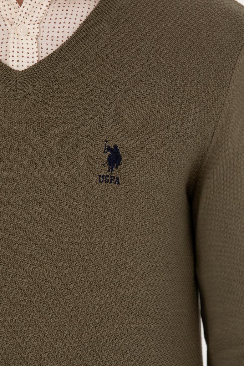 Erkek Haki Basic Kazak - 50269004114