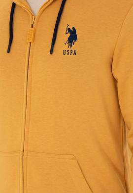 Erkek Hardal Örme Hırka - 50269401114