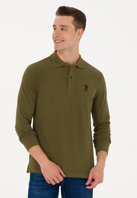 Erkek Haki Basic Sweatshirt - 50269404264