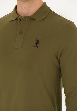 Erkek Haki Basic Sweatshirt - 50269404264