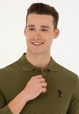 Erkek Haki Basic Sweatshirt - 50269404264