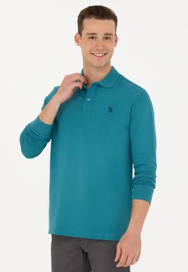 Erkek Petrol Basic Sweatshirt - 50269405217