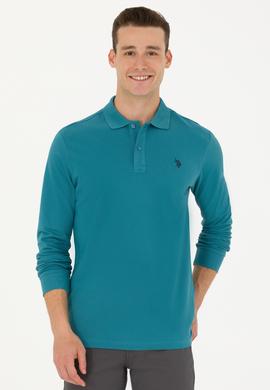 Erkek Petrol Basic Sweatshirt - 50269405217