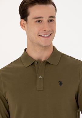 Erkek Haki Basic Sweatshirt - 50269405274