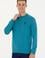 Erkek Petrol Basic Sweatshirt