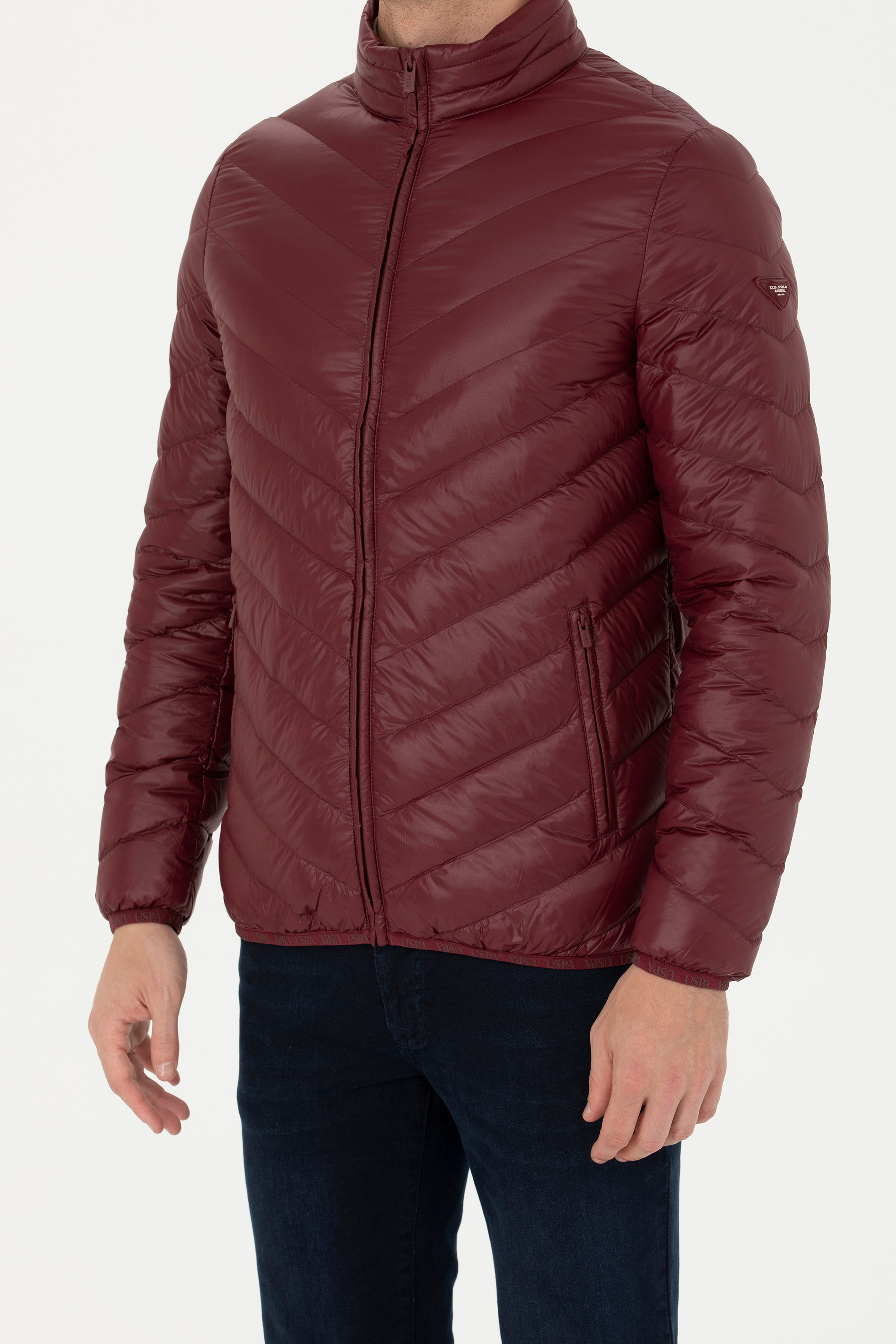 Erkek Bordo Mont - Image 6