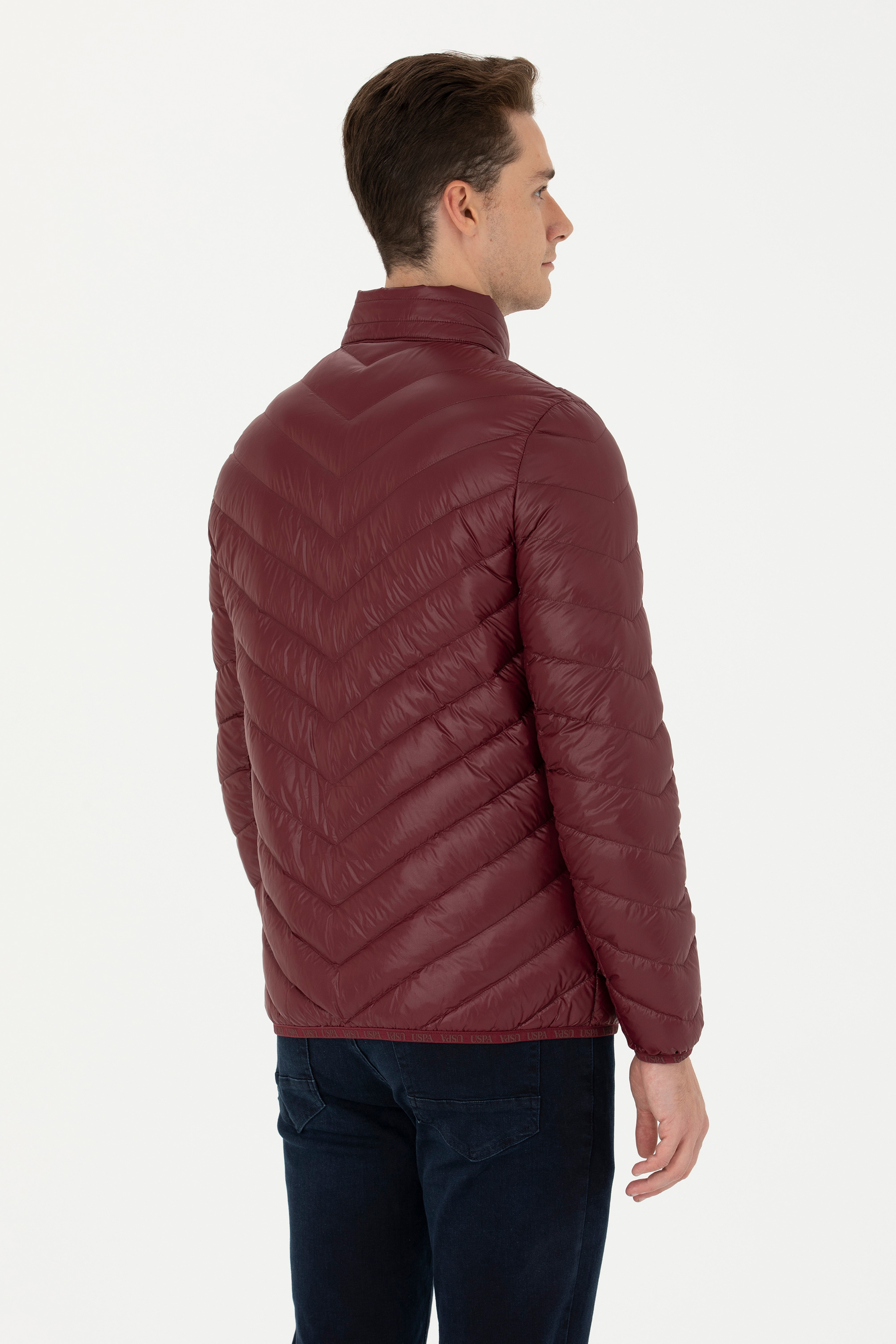 Erkek Bordo Mont - Image 5