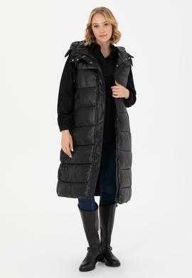 Kadın Siyah Yelek - 50272629005