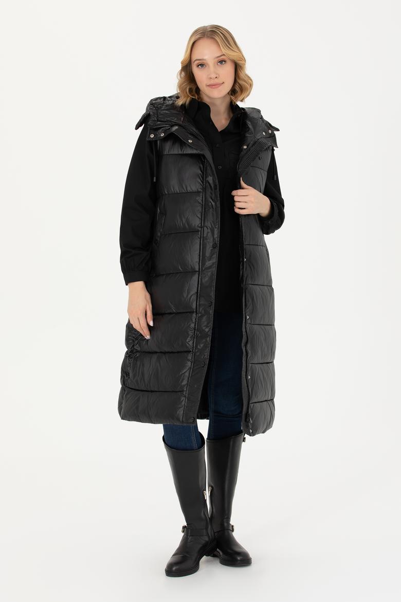 Kadın Siyah Yelek - 50272629005