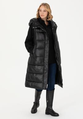 Kadın Siyah Yelek - 50272629005