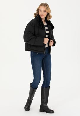 Kadın Siyah Mont - 50271165026