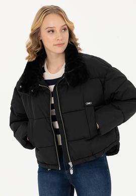 Kadın Siyah Mont - 50271165026