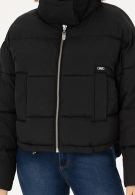 Kadın Siyah Mont - 50271165026