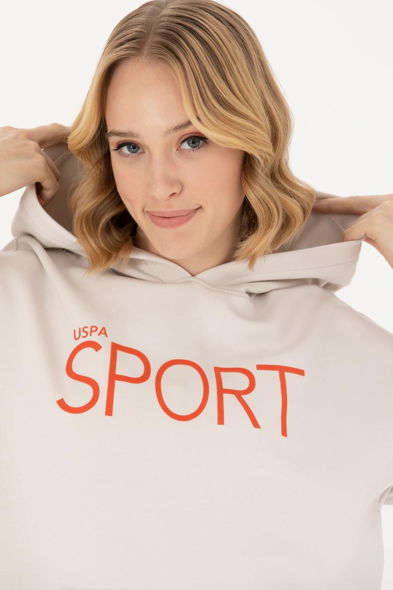 Kadın Taş Kapüşonlu Sweatshirt - 50271612012