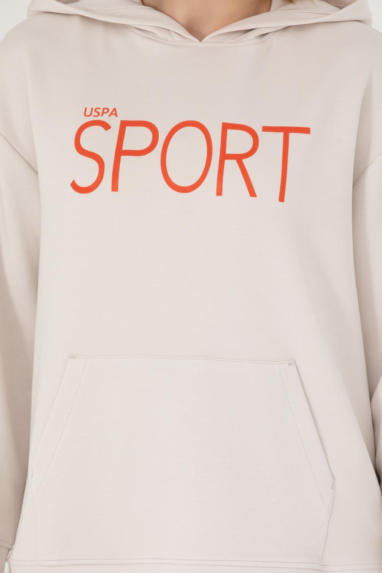 Kadın Taş Kapüşonlu Sweatshirt - 50271612012