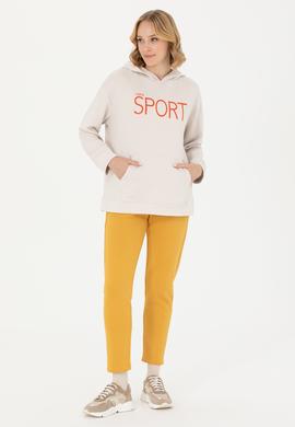 Kadın Taş Kapüşonlu Sweatshirt - 50271612012