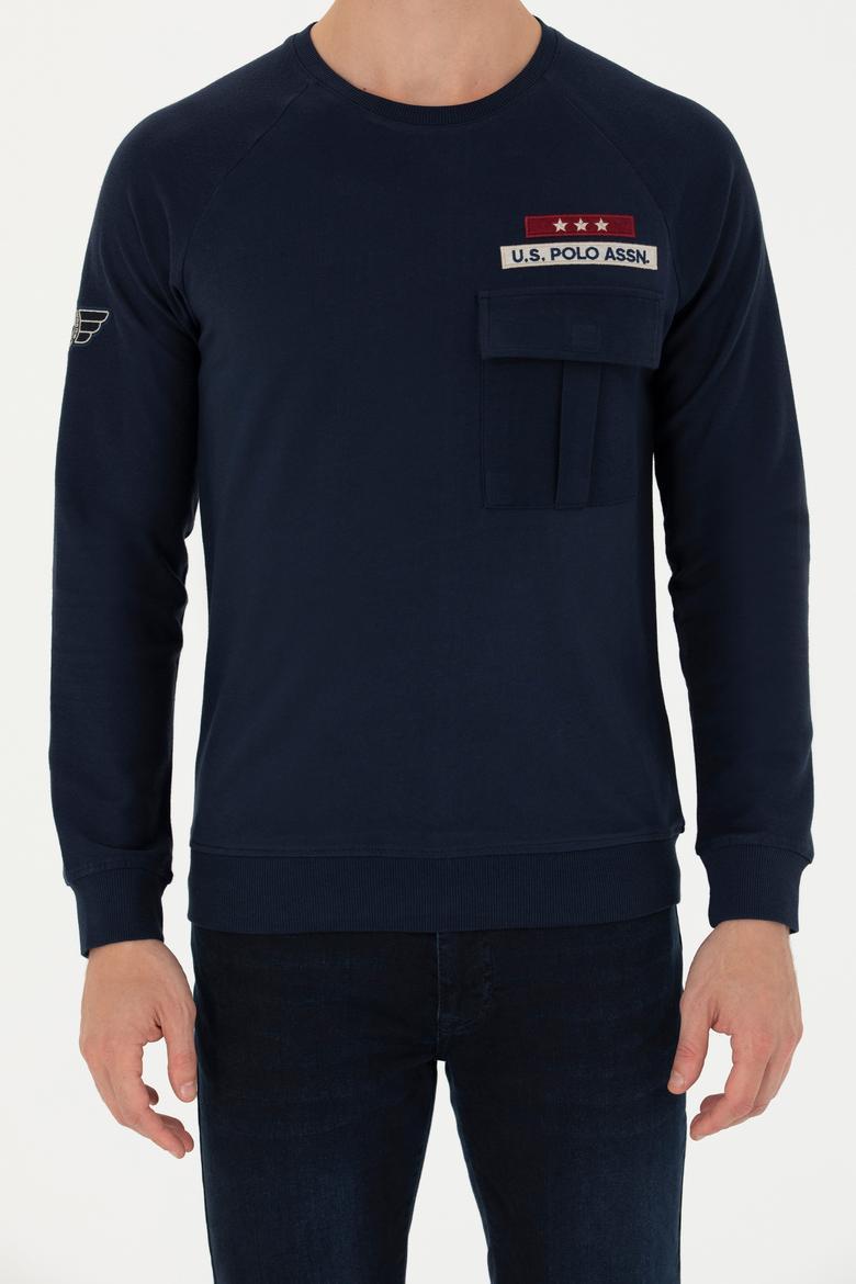 Erkek Lacivert Sweatshirt - 50270747001