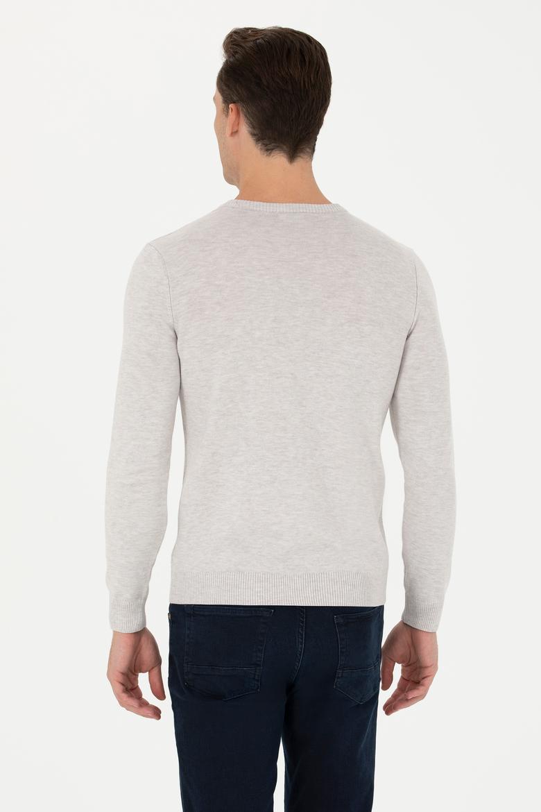 Erkek Taş Melanj Kazak - 50272090028